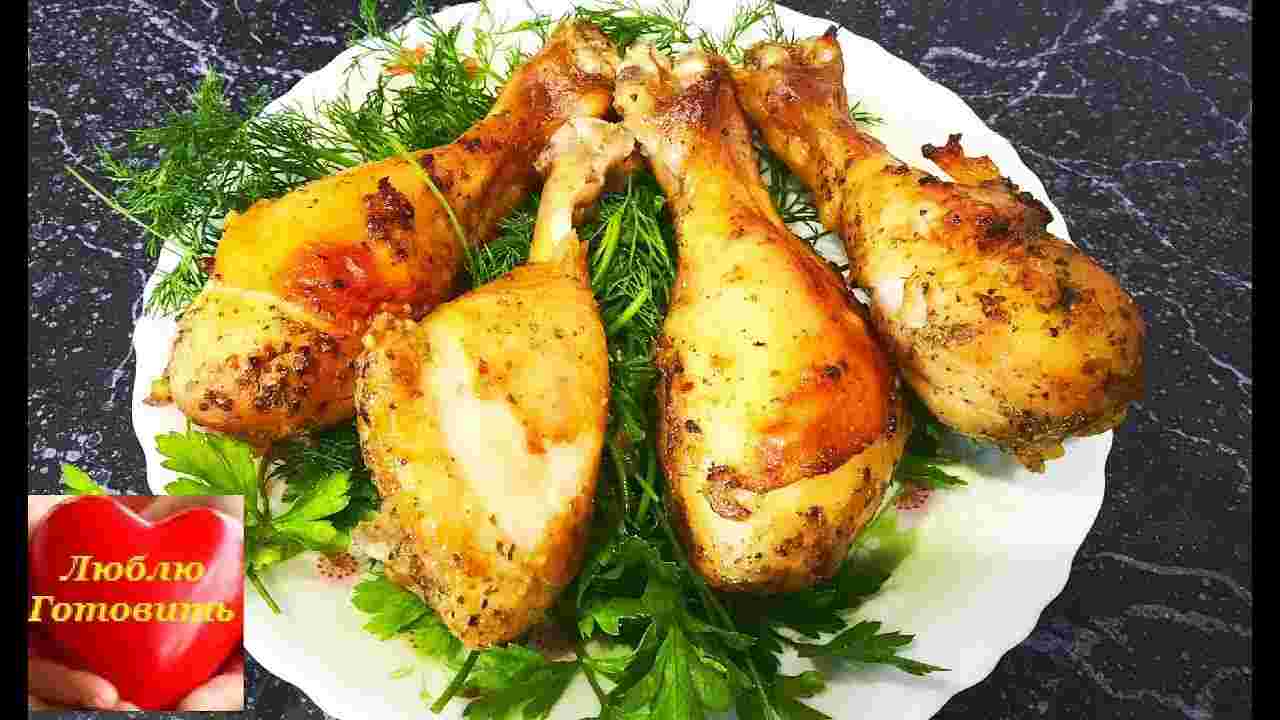 куриные голени в духовке рецепт самый вкусный