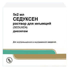 седуксен инструкция по применению цена отзывы аналоги