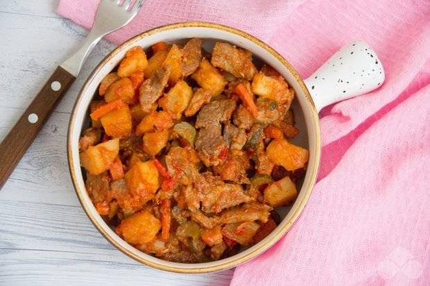 сколько варить азу индейки в кастрюле