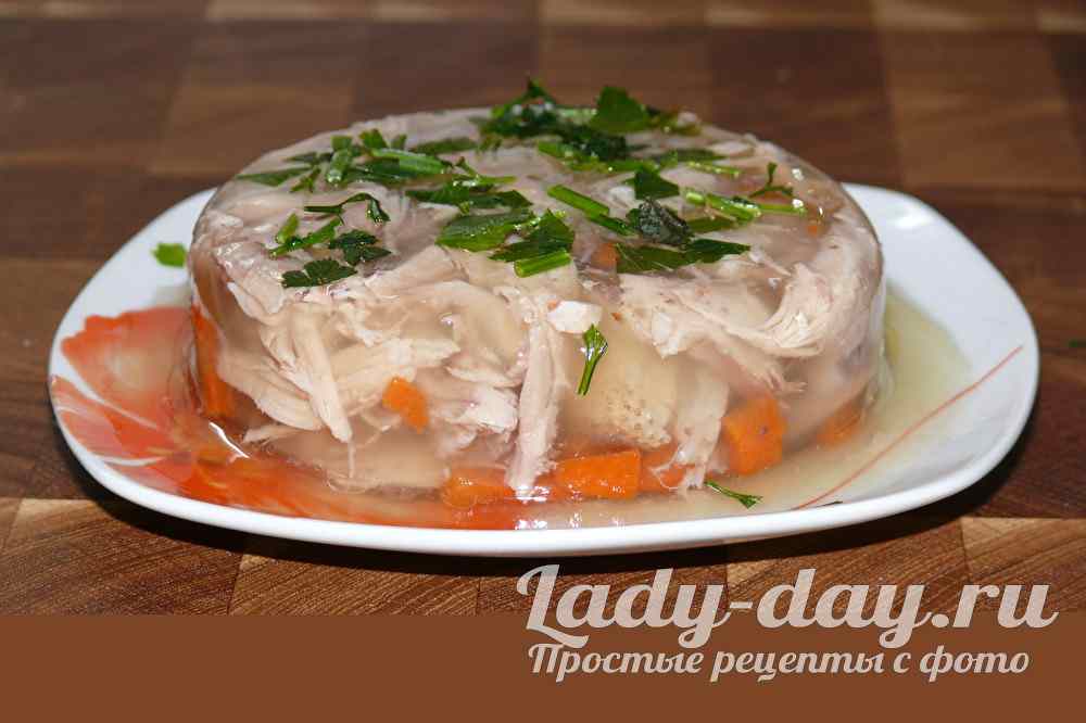 холодец из курицы без желатина